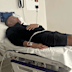 Rick was “forced to hospital” by daughter Tayla to get his knee checked. 