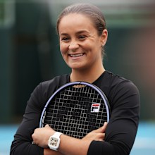 Ash Barty during the 2022 Australian Open.
