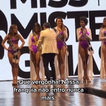 Ana Livia Diniz beauty pageant contestant mistake