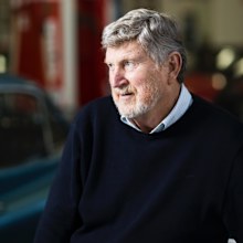 Anna Lindner with father Carl conversations about death