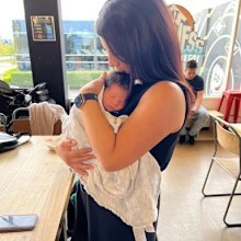 Lana was diagnosed when Destan was just 11 weeks old. 