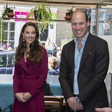 Prince William, Prince of Wales and Catherine, Princess of Wales visit the Indian Streatery, an authentic, family run independent Indian restaurant based in the city centre on April 20, 2023 in Birmingham