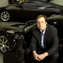 Elon Musk, the Chairman of the Board of Tesla Motors, a high performance electric car company, is photographed at the company's headquarters in San Carlos, California on November 28, 2006. 