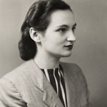 Mira photographed in her youth.