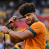 Rob Valetini of the Wallabies at Suncorp Stadium.