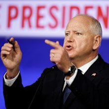 Tim Walz wears Taylor Swift friendship bracelets during US VP debate
