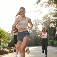 Steph Claire Smith runs in her New Balance Fresh Foam X 1080v13.