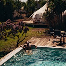 Top End Safari Camp pool