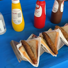 James Charles Bunnings Sausage sizzle
