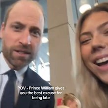 Prince william in student's tiktok