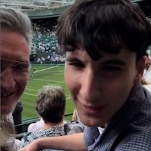 Dave Hughesy Hughes son Rafferty