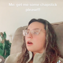 Mum reveals hilarious chapstick mishap after epidural.