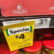 Woolworths sales discrepancy
