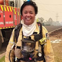 Edwina Illman is a volunteer firefighter in NSW.