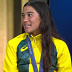 Arisa Trew speaks to Nine after winning her gold medal.