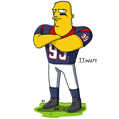 Houston Texans defensive end J.J. Watt