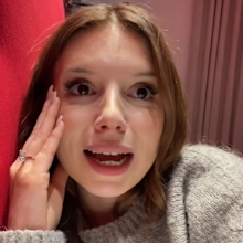 bride to be viral engagement video