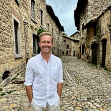 david whitehill in france with scenic