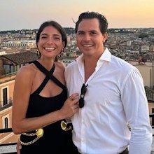 Johnny Ingham and wife Rey Vakili expecting first child