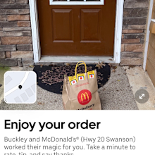 mcdonalds order stolen by uber driver who left lemonade