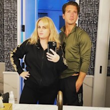 Rebel Wilson and boyfriend Jacob Busch.
