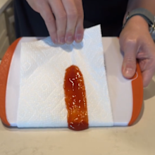 Cleaner tests a 'mind-blowing' spill cleaning hack using household items