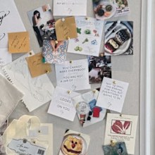 Meghan pin board Instagram post