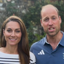 Prince and Princess of Wales video Olympics
