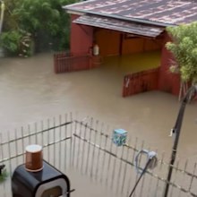 Flooding in Palmer Street, Ingham