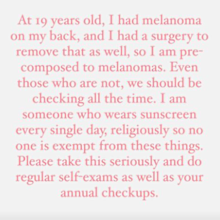 Khloe Kardashian reveals she had a tumour cut out of her face after second serious skin cancer scare.