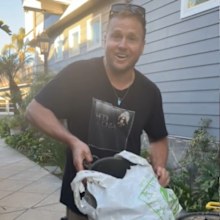 Spencer Pratt shared what was left of his an Heidi Montag's LA home.