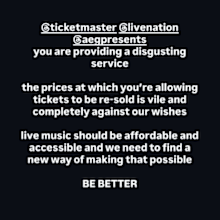 Olivia Dean calls out entertainment companies for ticket resale prices