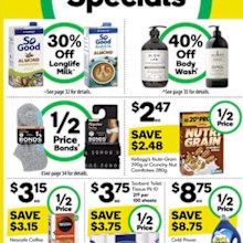 Woolworths specials this week.