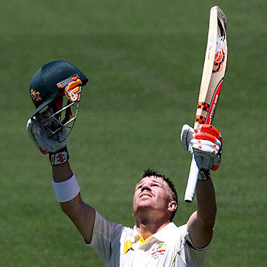 Warner dedicated the knock to his fallen friend.