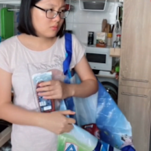 Aldi shopper