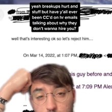 Rejected for job