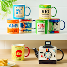 World travel homewares range from The Reject Shop