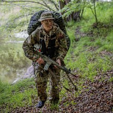 Crown Prince Christian of Denmark completes his military service, qualifying as a Guards Hussar by doing a four-day REX challenge, May 15, 2025.