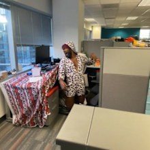Man moves into office TikTok