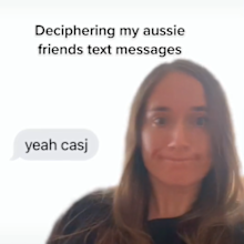 US woman confused by friend's common Aussie slang