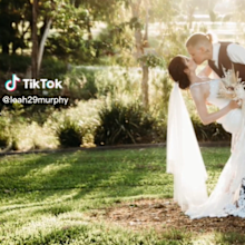 wedding photos eerie detail months after daughter's death
