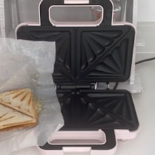 One step while making toasties will save you from having to clean melted cheese off your sandwich press