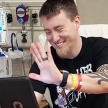 Couple marry over facetime as groom contracts coronavirus