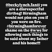 Kelly Osbourne calls out WWE star Becky Lynch
