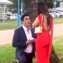 James Stewart and Ada Nicodemou engagement