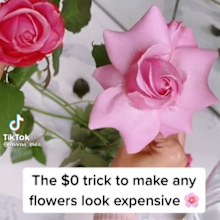 Melbourne mum makes supermarket flowers look professional