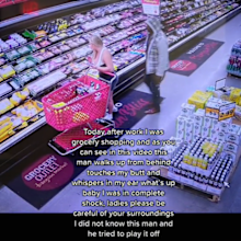OnlyFans model groped at supermarket