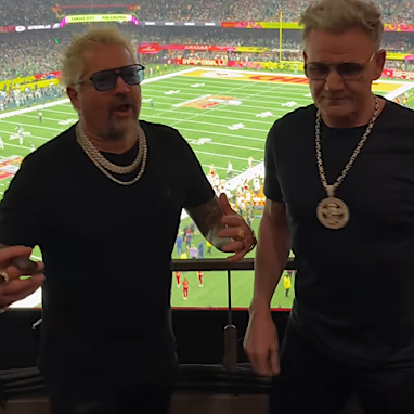 Gordon Ramsay and Guy Fieri