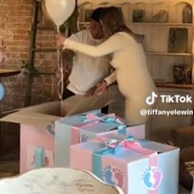 Couple pranked for gender reveal. 