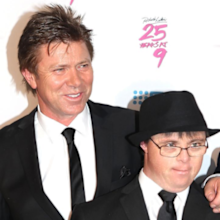 Adam, Richard's eldest child, was born with Down syndrome.